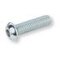 Vis tête bombée hexagonale creuse ISO 7380 inox A2 12X25